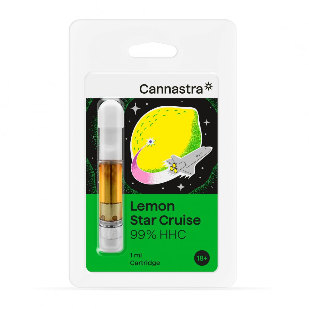 Cannastra HHC Cartridge Lemon Star Cruise, 99% , 1 ml
