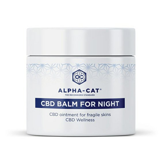 Alpha-CAT Noční balzám s CBD, 50 ml