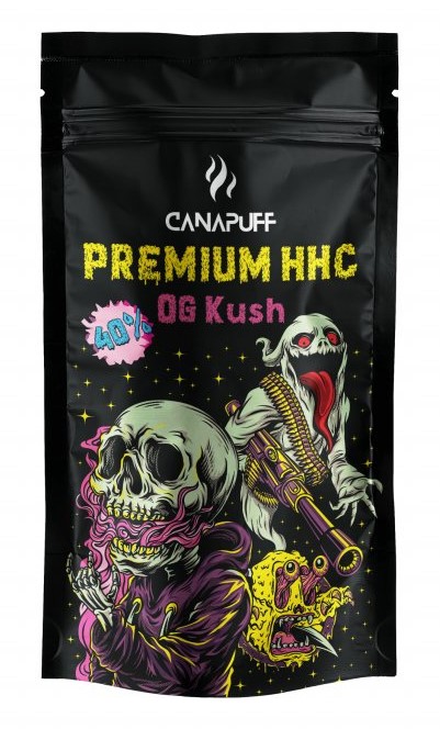 CanaPuff - OG Kush 40 % - Premium HHC - P Květy, 1g - 5g 1 gram