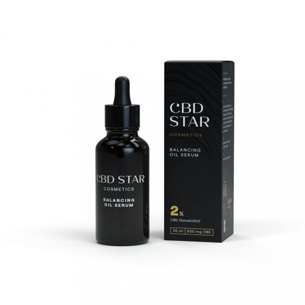 CBD Star Balancing oil serum, 600 mg CBD, 30 ml