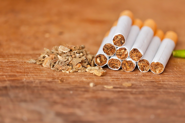 Übergang vom Rauchen zum Verdampfen des Tabaks 