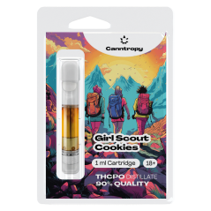 Canntropy THCPO Cartuș Biscuiți Girl Scout, THCPO 90% calitate, 1ml