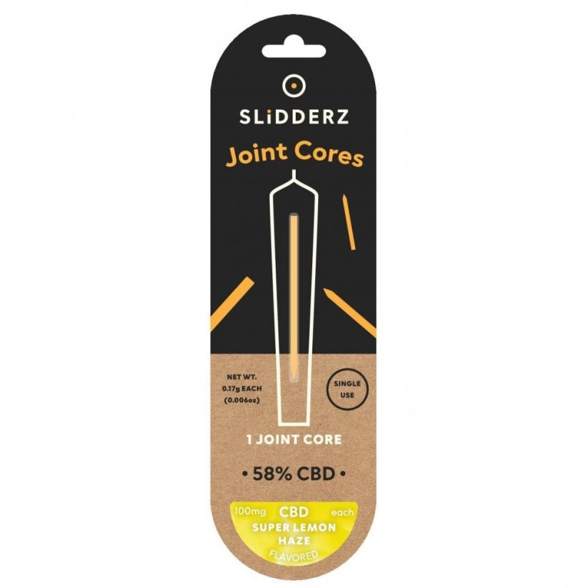 Slidderz ジョイント コア スーパー レモン ヘイズ 100 mg CBD、0.17 g