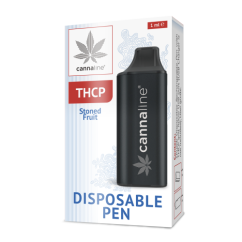 Cannaline THCP vienreizējās lietošanas vape pildspalva ar kauliņiem, 1 ml