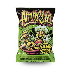 Hemp Chips Amnesia Artisanal Cannabis Chips Senza THC 35g