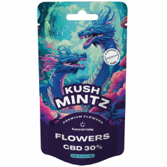 Canntropy CBD Flowers Kush Mintz, CBD 30 %, 1 გ - 100 გ