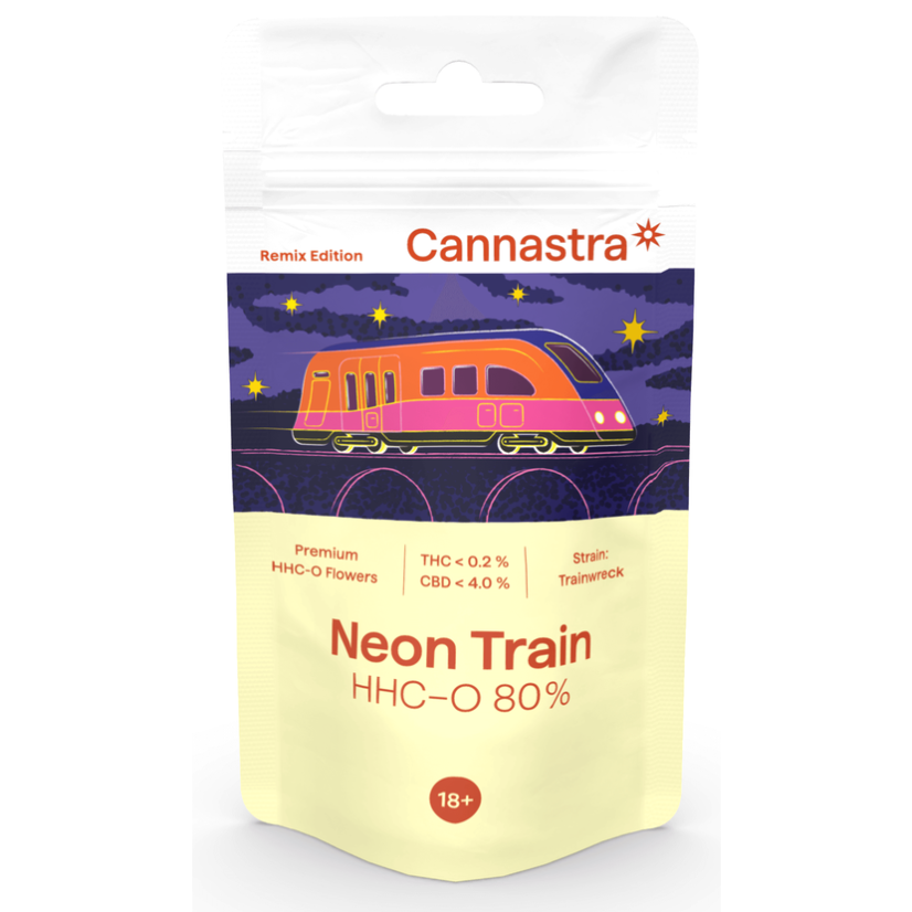 Cannastra HHC-O kvet Neon Train 80 %, 1 g - 100 g