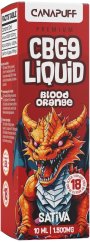 CanaPuff CBG9 Sang d'orange liquide, 1500 mg, 10 ml