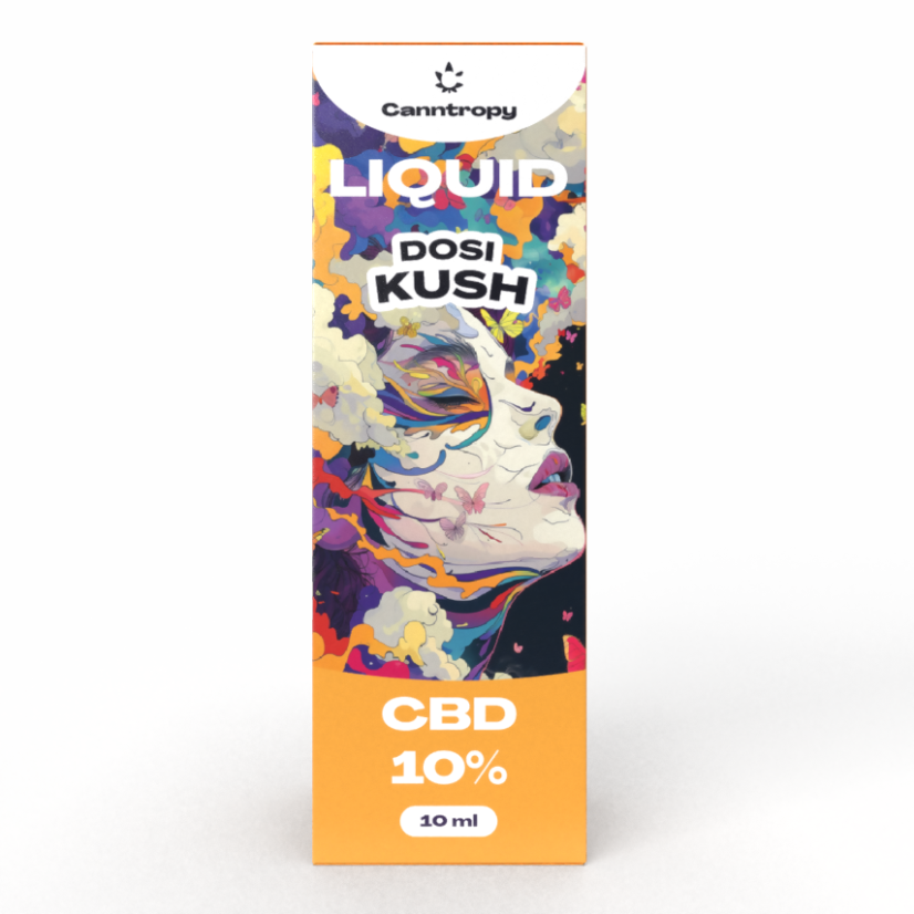 Canntropy CBD liquido Dosi Kush, CBD 10%, 10 ml