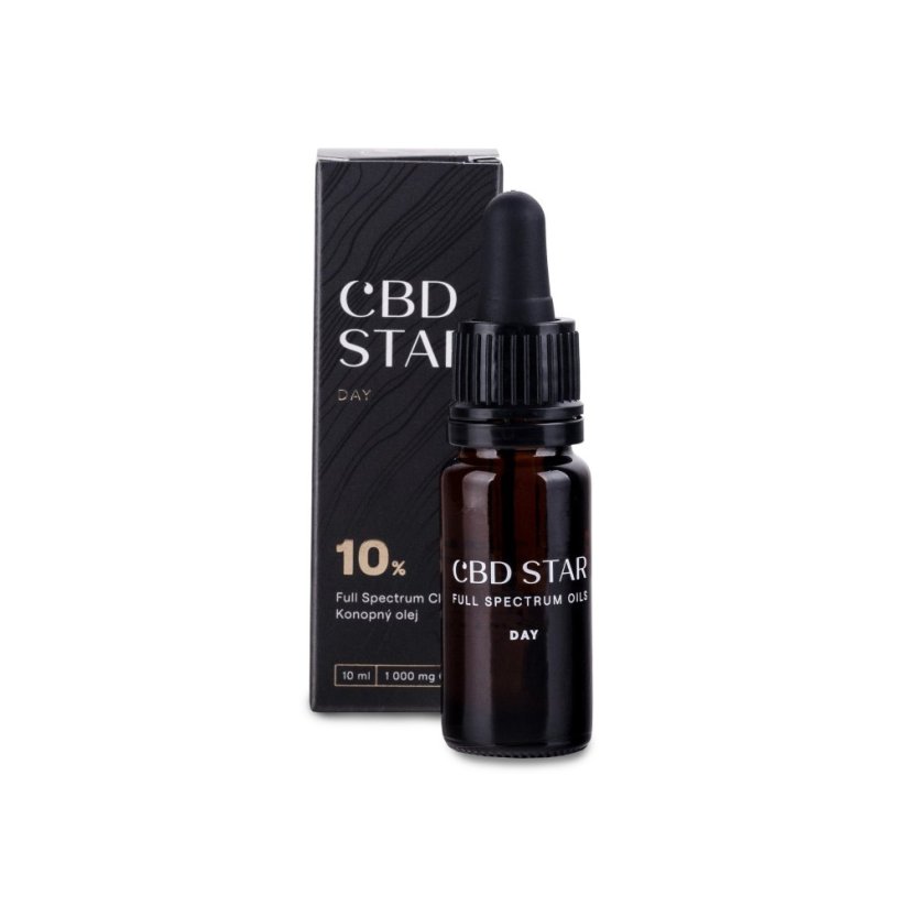 CBD Star Hamp CBD Oil DAY 10 %, 10 ml, 1000 mg