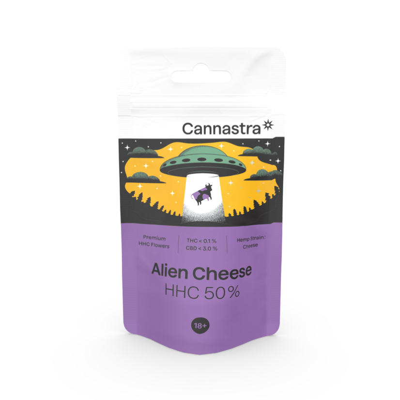 Cannastra HHC kvet Alien Cheese 50%, 1g - 100g