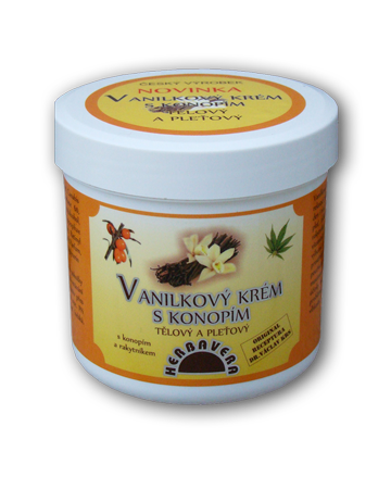 Herbavera Kenevir ve deniz topalaklı vanilya kreması 250 ml
