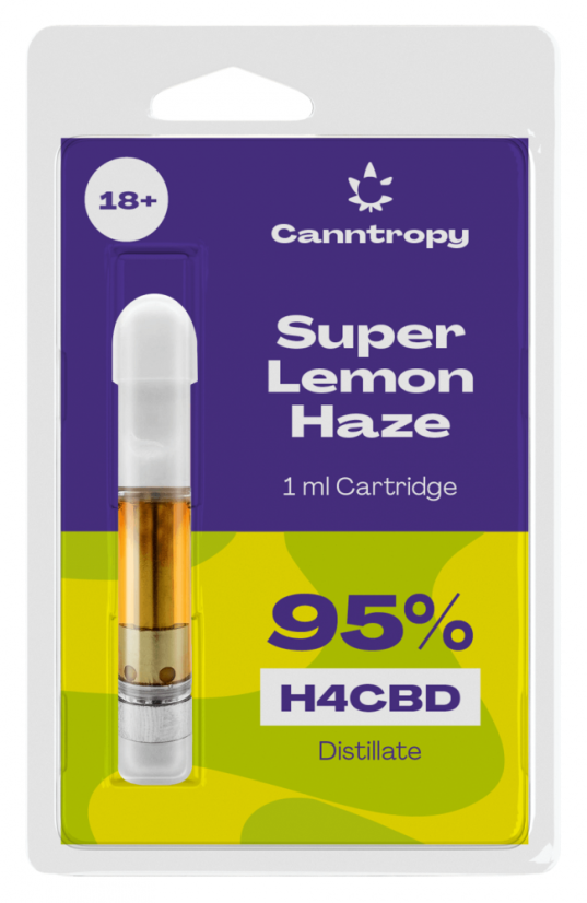 Canntropy H4CBD Kasetė Super Citrinų migla, 95 % H4CBD, 1 ml