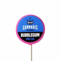Cannabis Bakehouse CBD Lízatko - Bubblegum, 5 mg CBD