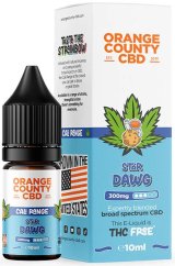 Orange County CBD E-vloeistof Star Dawg, CBD 300 mg, 10 ml