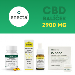 Enecta CBD pakke - 2900 mg