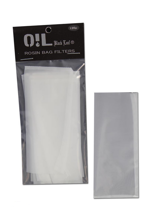 Oil Black Leaf - Rosin Bag Filterbeutel 50mm x 110mm, 30u - 250u, 10 Stück
