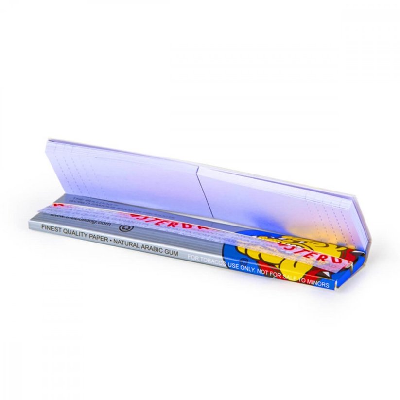 The Bulldog Oriġinali Silver King Size Slim Rolling Papers + Tips