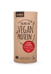 Purasana Vegan Protein MIX BIO 400g kakao (gresskar, solsikke, hamp)