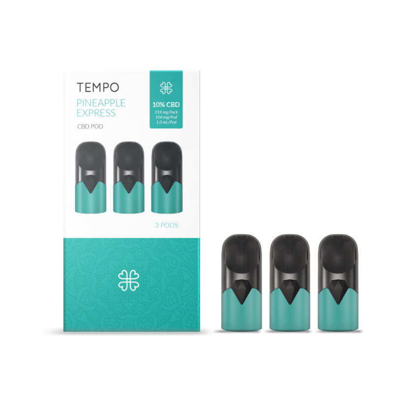 Harmony Tempo 3-Pods Paket - Pineapple Express, 318 mg CBD