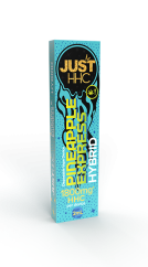 JustHHC Vienreizējās lietošanas HHC Vape Pineapple Express hibrīds, 1 800 mg HHC, 2 ml