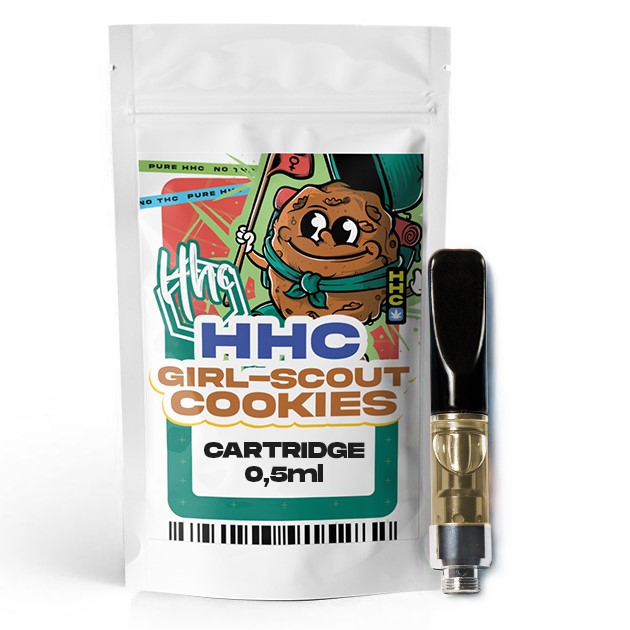 Tjeckisk CBD HHC-patron Girl Scout Cookies, 94 %, 0,5 ml