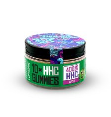 Euphoria HHC Gummies Pomme, 10 x 40 mg, 400 mg