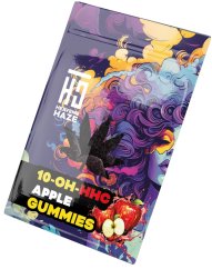 Heavens Haze 10-OH-HHC Gummies Apple, 3 τεμ