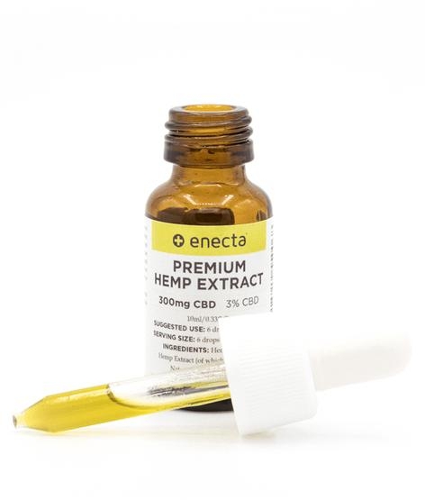 Enecta CBD Konopný olej 3%, 900 mg, 30 ml