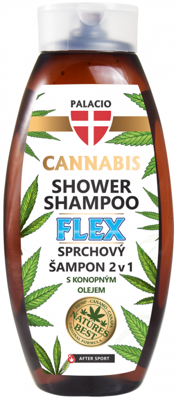 Palacio Konopný sprchový šampón Flex, 500 ml