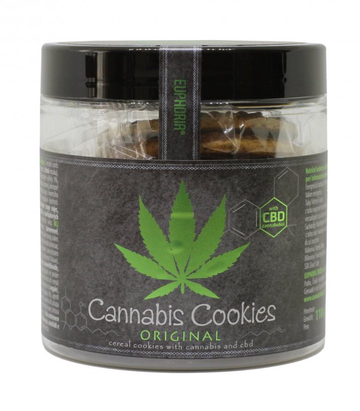 Euphoria Kannabis keksejä Klassikko CBD:n kanssa 110 g