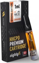 Eighty8 Náplň HHCPO Strong Premium Cinnamon, 10 % HHCPO, 1 ml