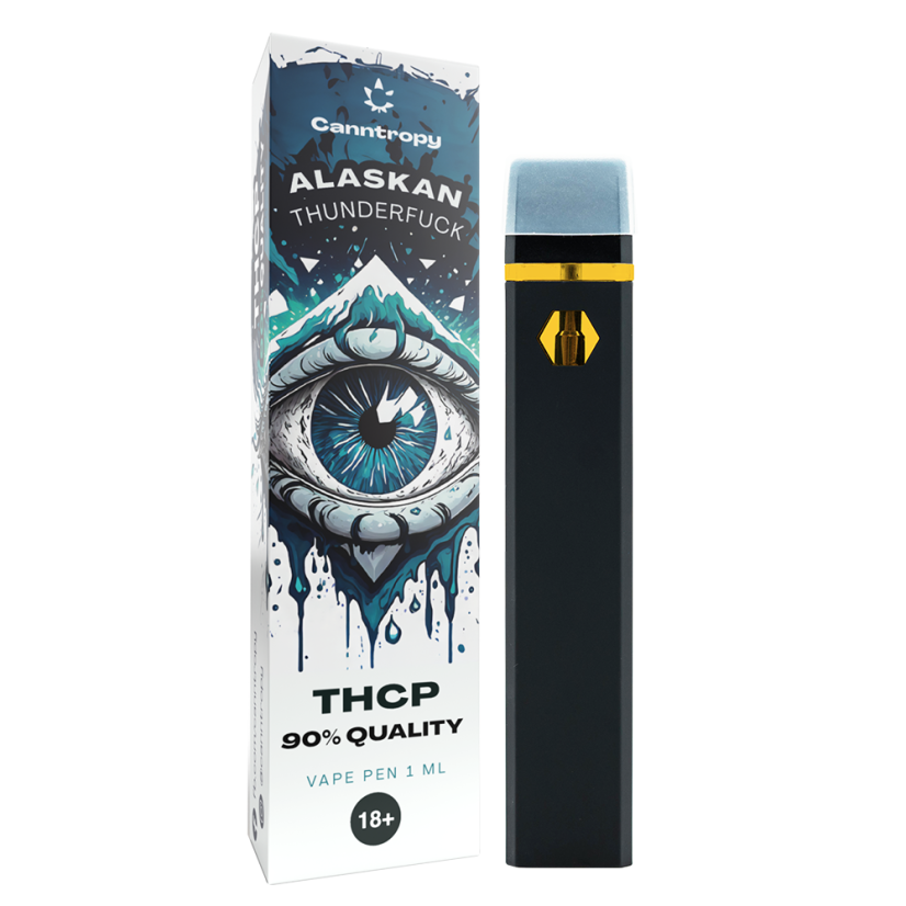 Canntropy THCP Vape Pen Alaskan Thunderfuck, THCP 90% kvalita, 1 ml