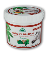 Herbavera Balsam pentru cai cu cânepă 500 ml