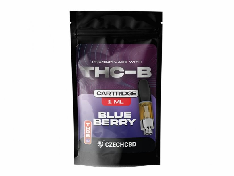 Czech CBD THCB-patron Blåbær, THCB 15 %, 1 ml
