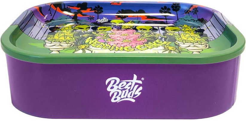 Best Buds Тонка коробка, що розгортається, з місцем для зберігання, весільний торт