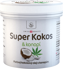 Herbamedicus Super Kokos s konopím pleťový 150 ml