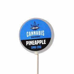 Cannabis Bakehouse CBD Lollipop - Ananas, 5 mg CBD, (14 g)
