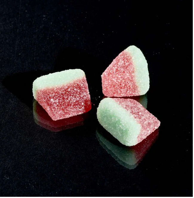 Hi on Nature HHC Gummies Sour Watermelon, 300 mg, 12 stk.