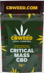 CBWeed Kritikai Tömeg CBD virág, 2-5 gramm