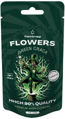 Canntropy HHCH Flower Green Crack, HHCH Gæði 90 %, 1 g - 100 g