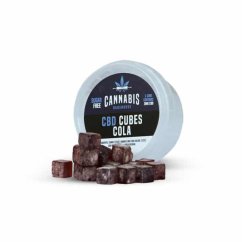 Cannabis Bakehouse CBD kube sukkertøy - Cola, 30g, 22pcs x 5mg CBD