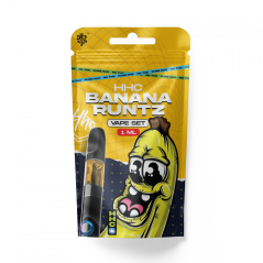 Set CBD HHC ceco Batteria + Cartuccia Banana Runtz 94 %, 1 ml