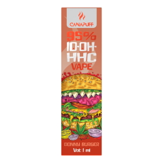 CanaPuff 10-OH-HHC vienkartinis Vape Pen Donny Burger, 10-OH-HHC 95 %, 1 ml