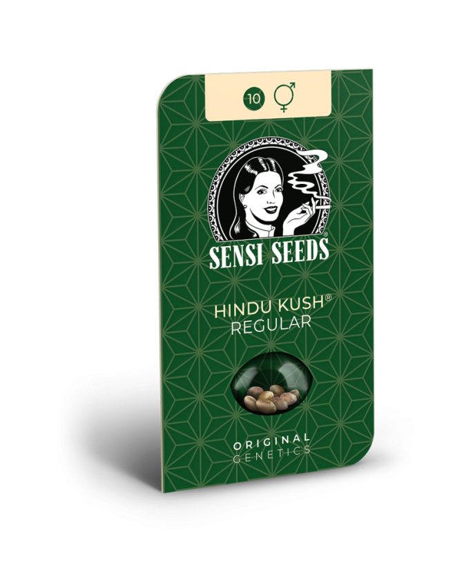 Sensi Seeds Żerriegħa tal-Kannabis Hindu Kush® Regolari, 10 pcs