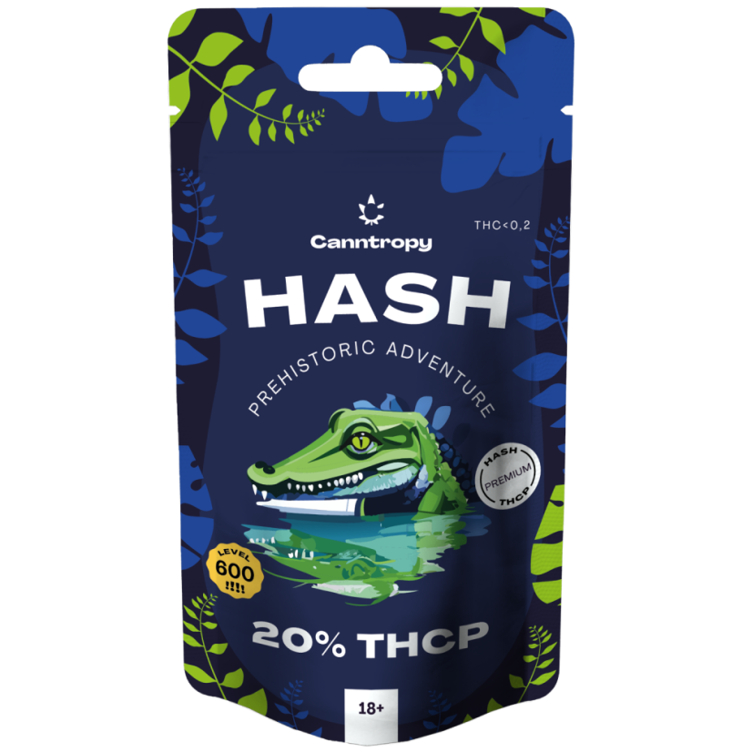 Canntropy THCP Hash Prehistoric Adventure, 20% THCP, 1 g - 100 g