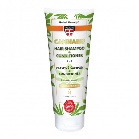 Palacio Hemp hair shampoo 2in1 with conditioner, tube, 250 ml