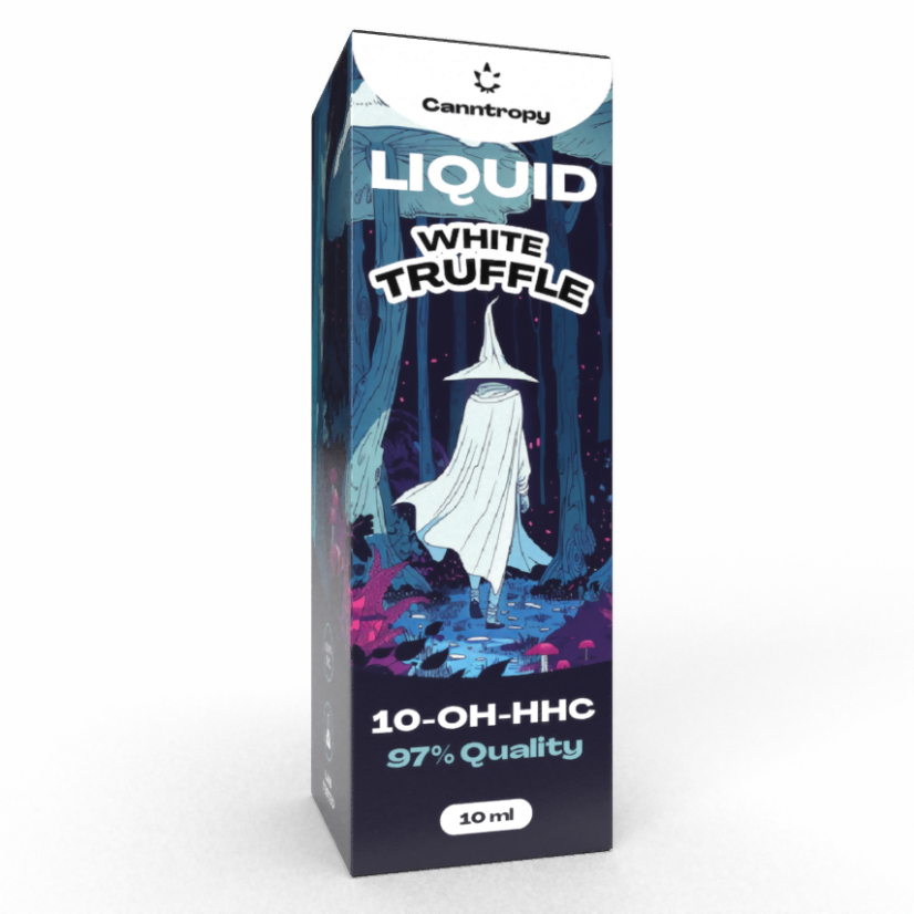 Canntropy Trufa Branca Líquida 10-OH-HHC, 10-OH-HHC 97% de qualidade, 10 ml