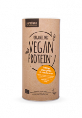 Purasana Vegan Protein MIX BIO 400g náttúrulegt (grasker, sólblómaolía, hampi)