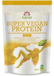 Iswari Super Vegano 58% Proteína Banana Bio 250g